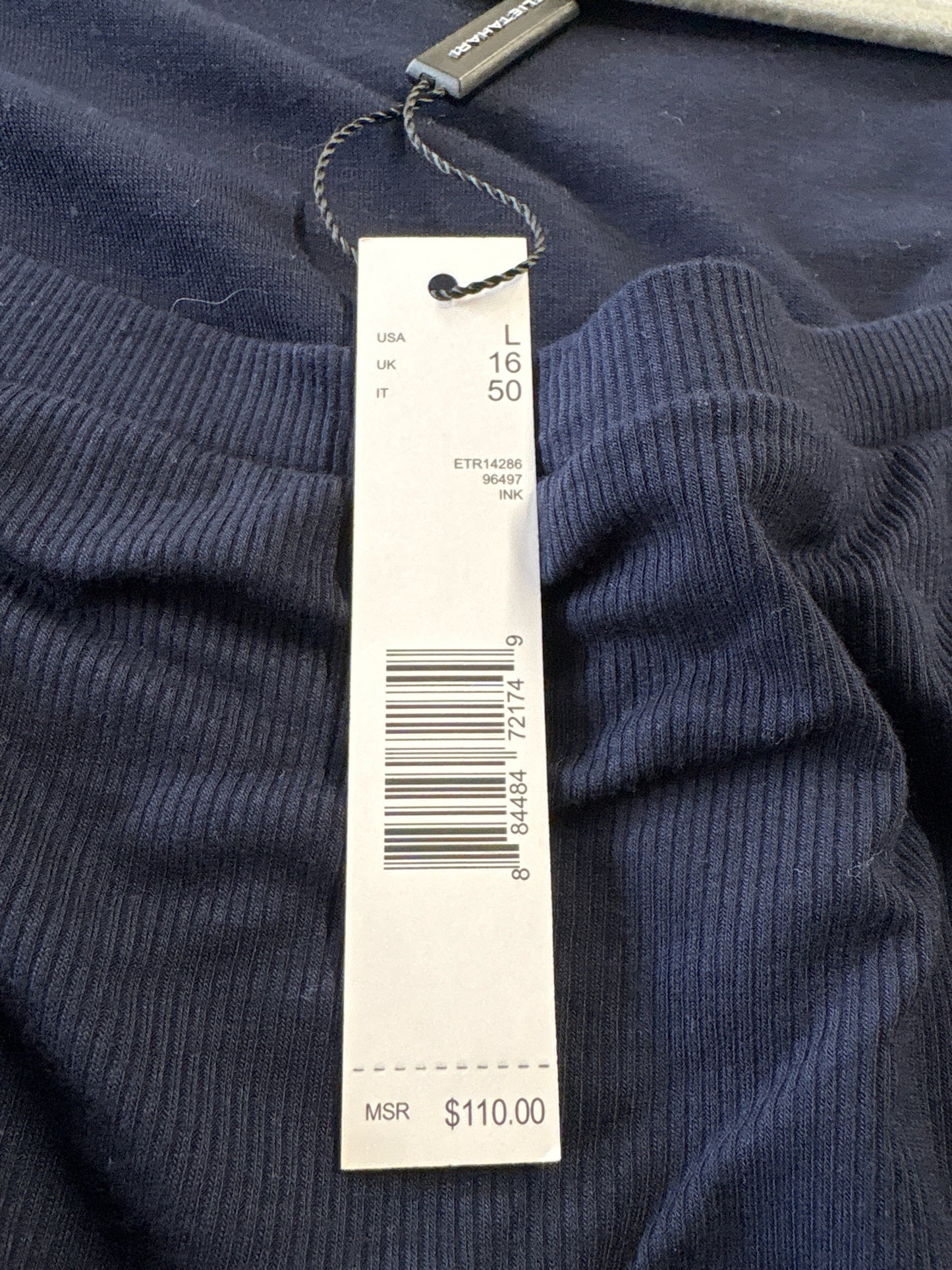 ellie tahari Size L Navy Top