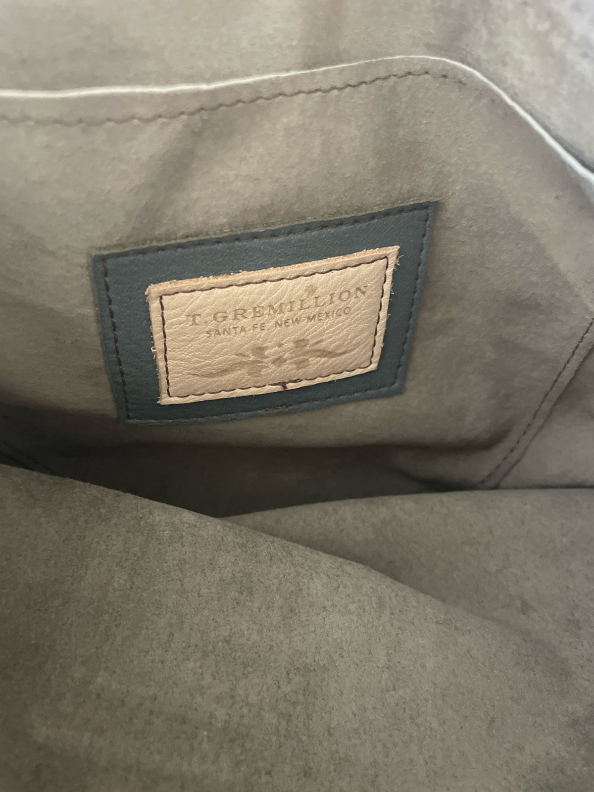 T. Gremillion Blue Purse