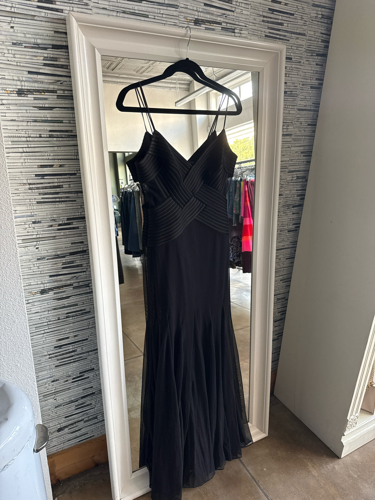 JS Collections Size 8 Black Dress
