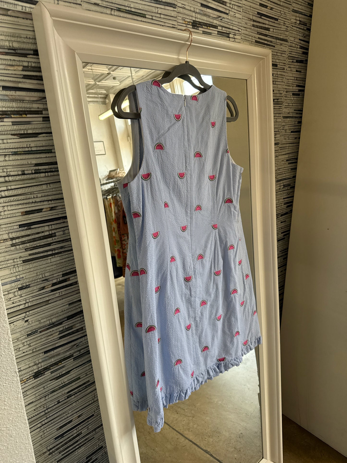 TALBOTS Size 12P Blue Dress