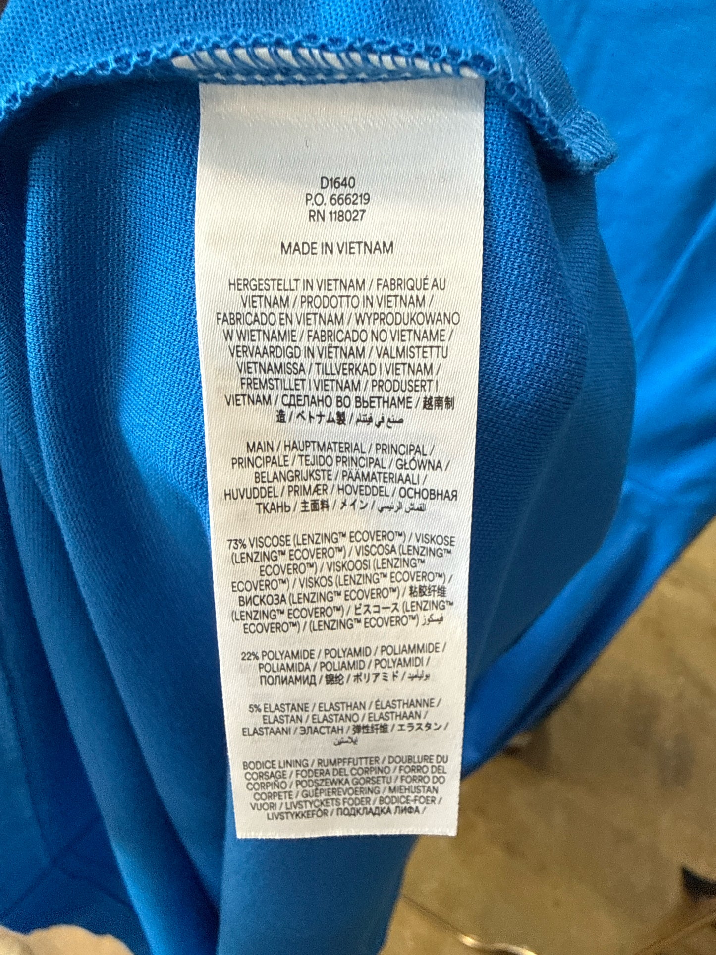 Boden Size 6 Blue Dress