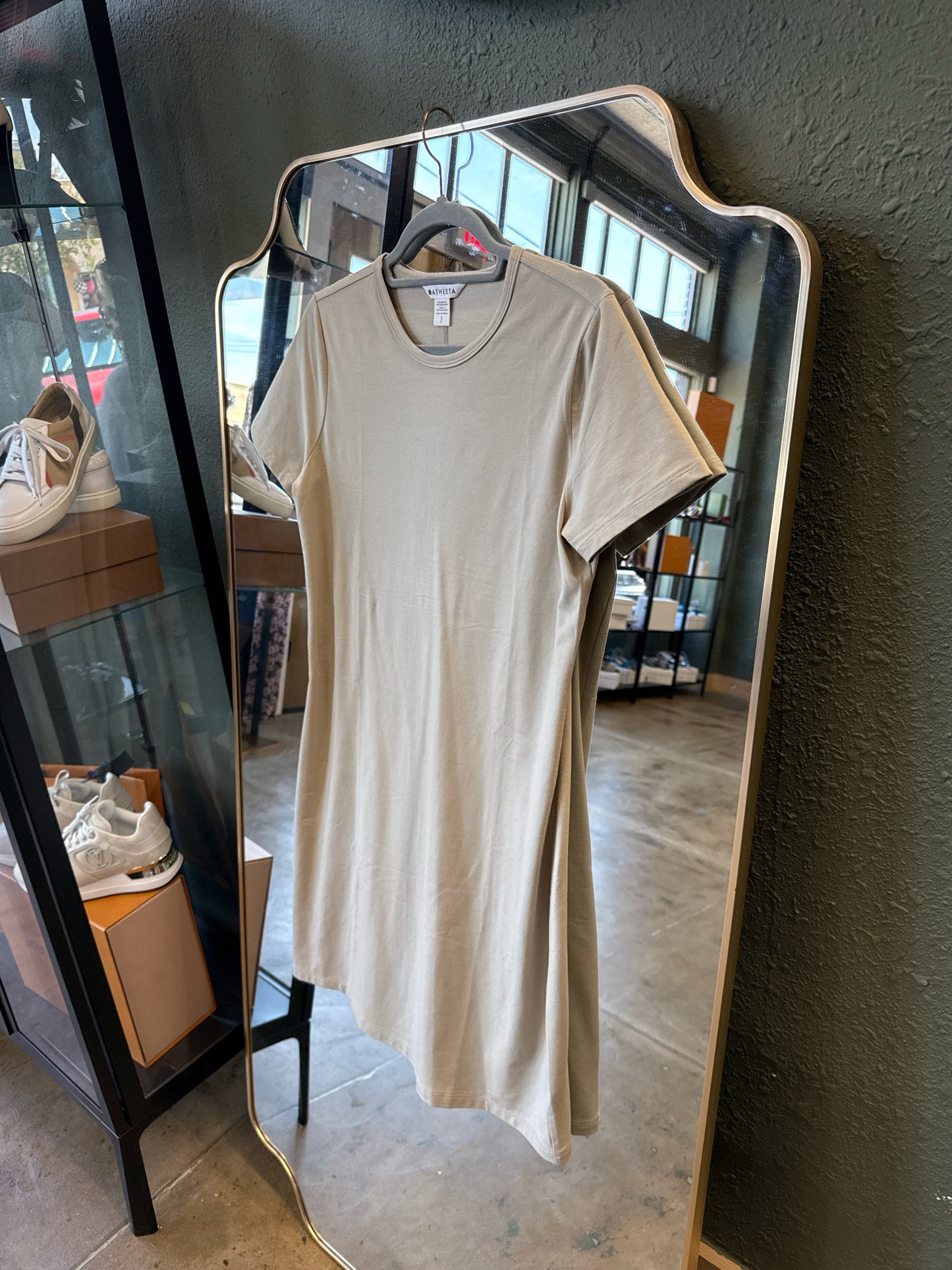 ATHLETA Size S Tan Dress