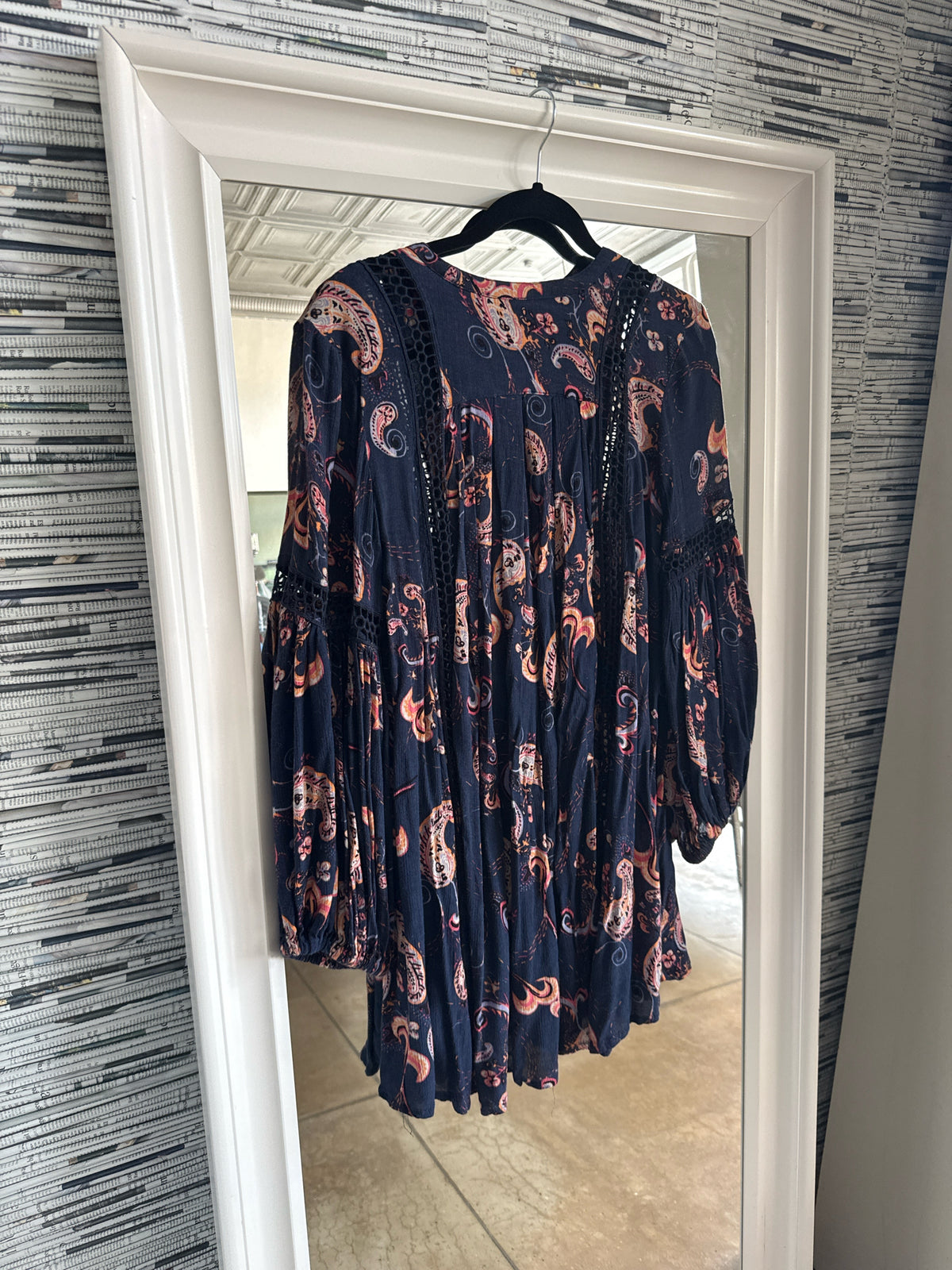 free people Size S Navy Top