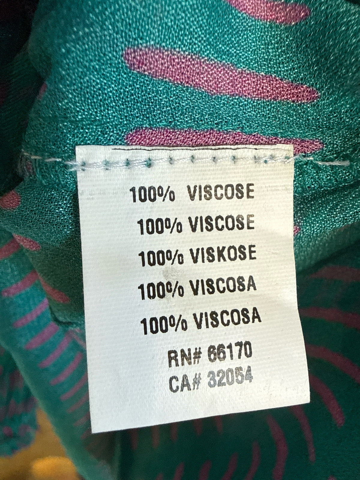 Bl^nk London Size S Teal Top