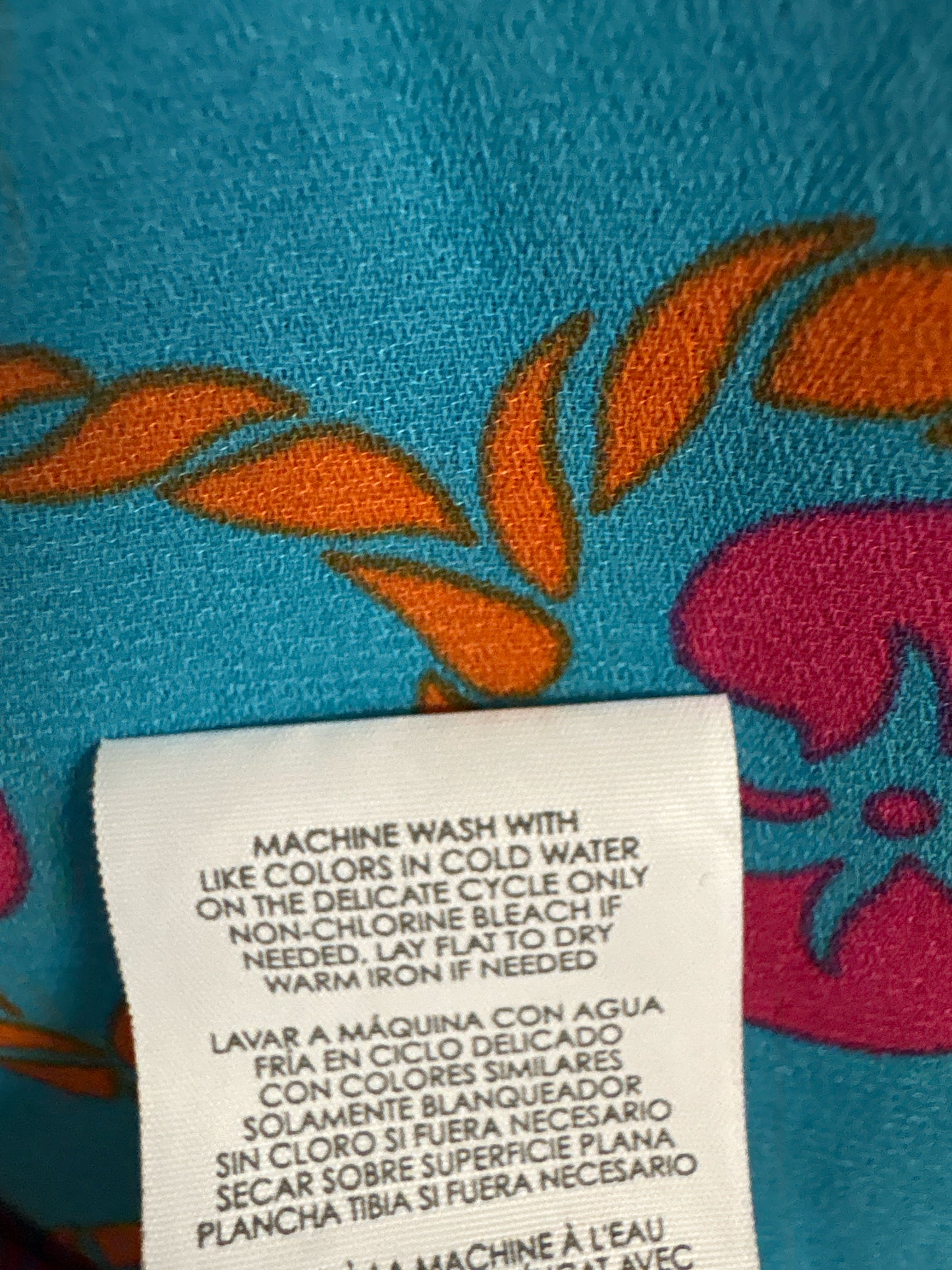 Cabi Size L Turquoise Multi Top