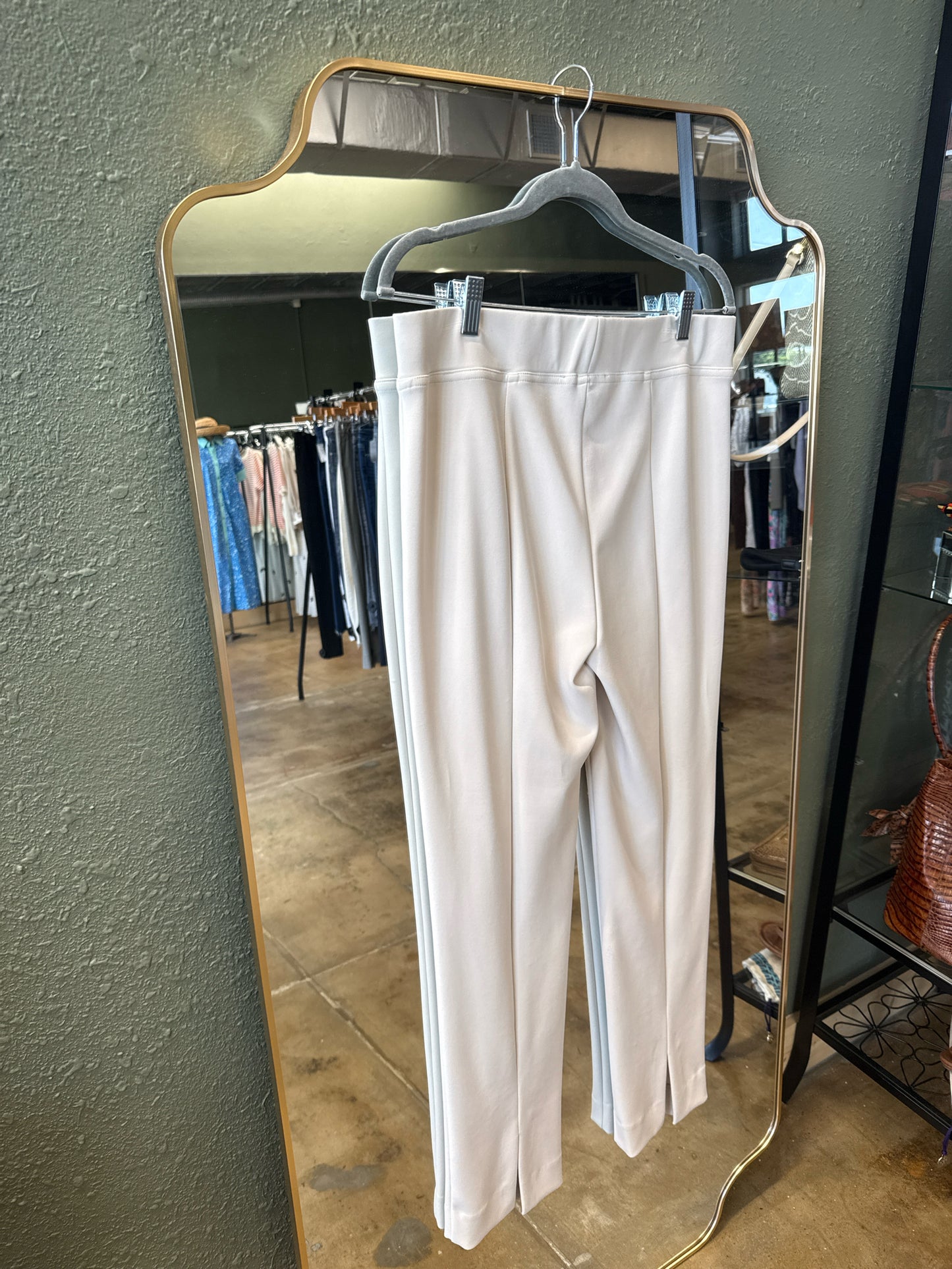 joseph ribkoff Size 12 Cream Pants