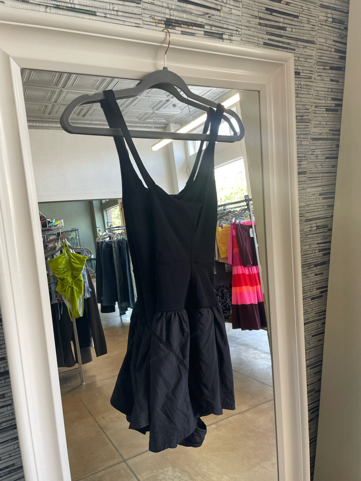 free people Size M Black Romper