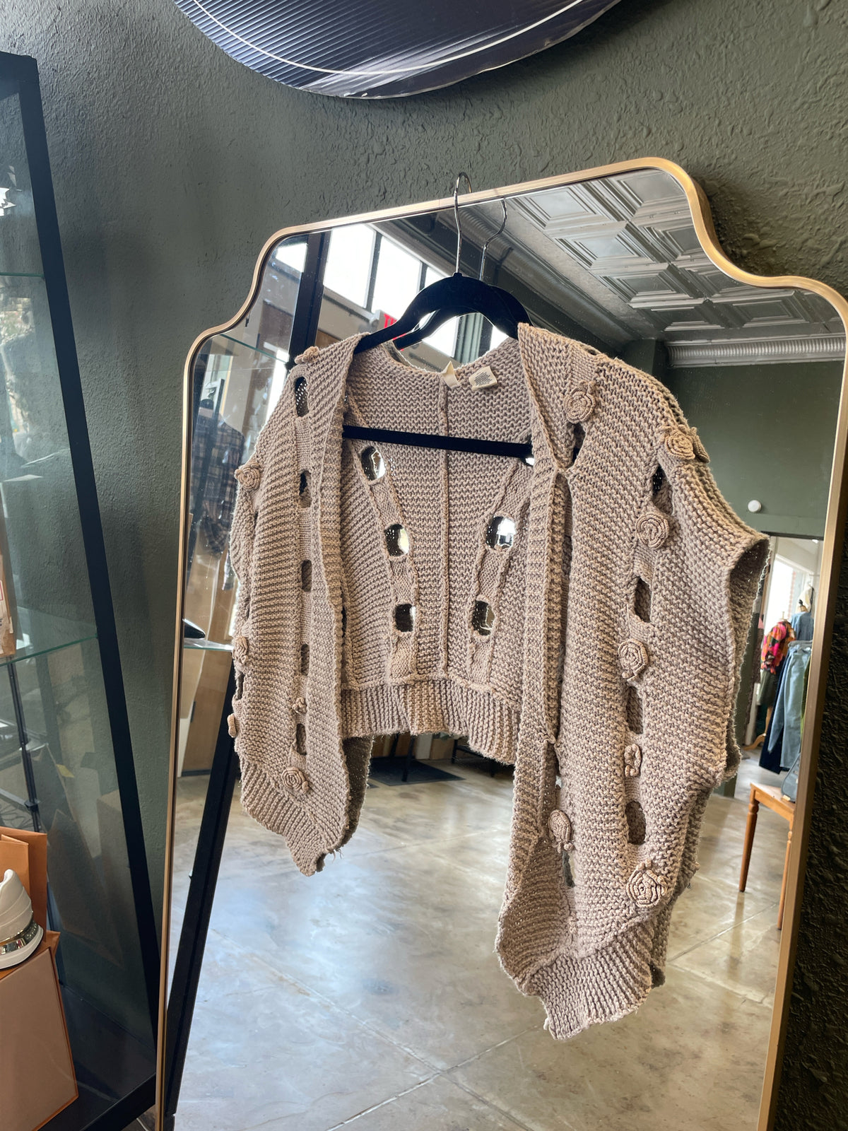 Moth Size M Tan Sweater