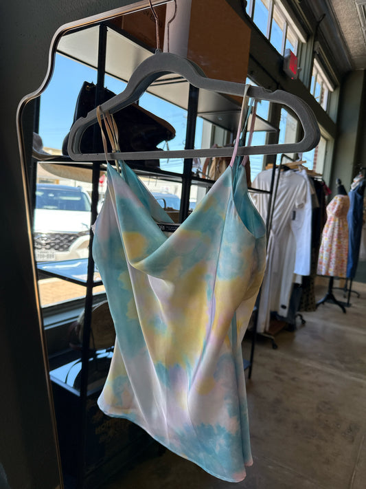 ZARA Size S multi Tie Dye Top