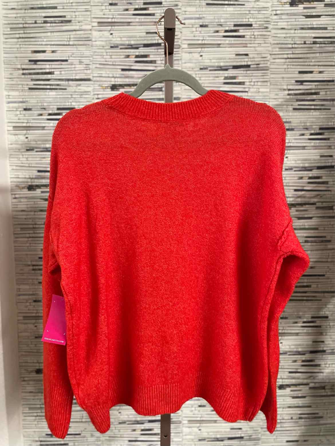 Vince Camuto Size XS Red Sweater