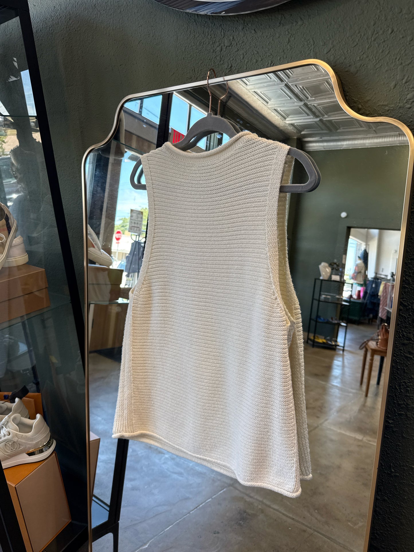 MADEWELL Size XL Cream Top