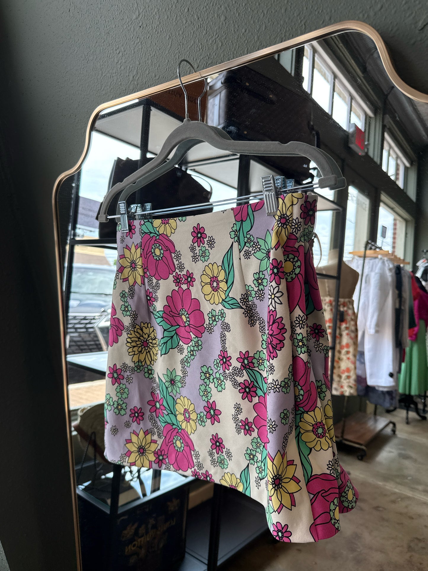 ZARA Size S Floral Skirt