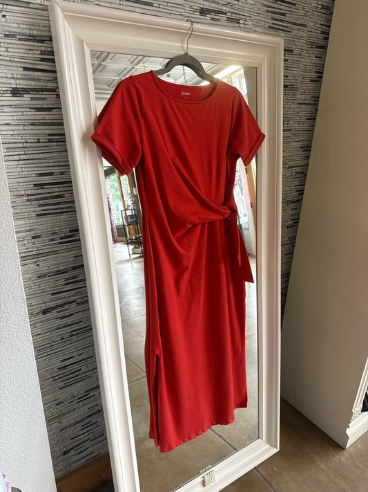 Quince Size XS Red Dress