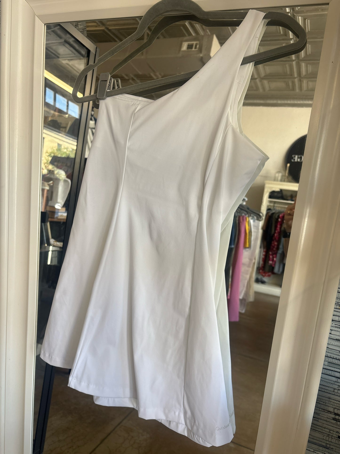 outdoor voices Size S White One shoulder Dress