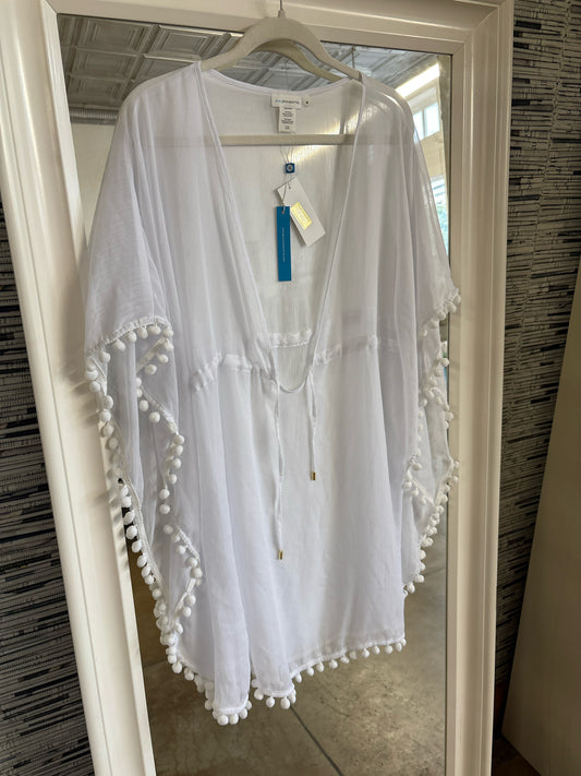 Bleu Rod Beattie Size M White Swimwear