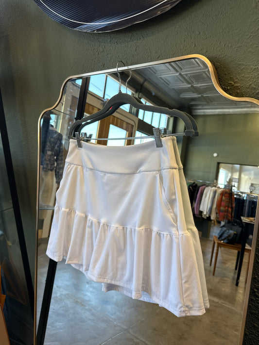 Adidas Size S White Skort