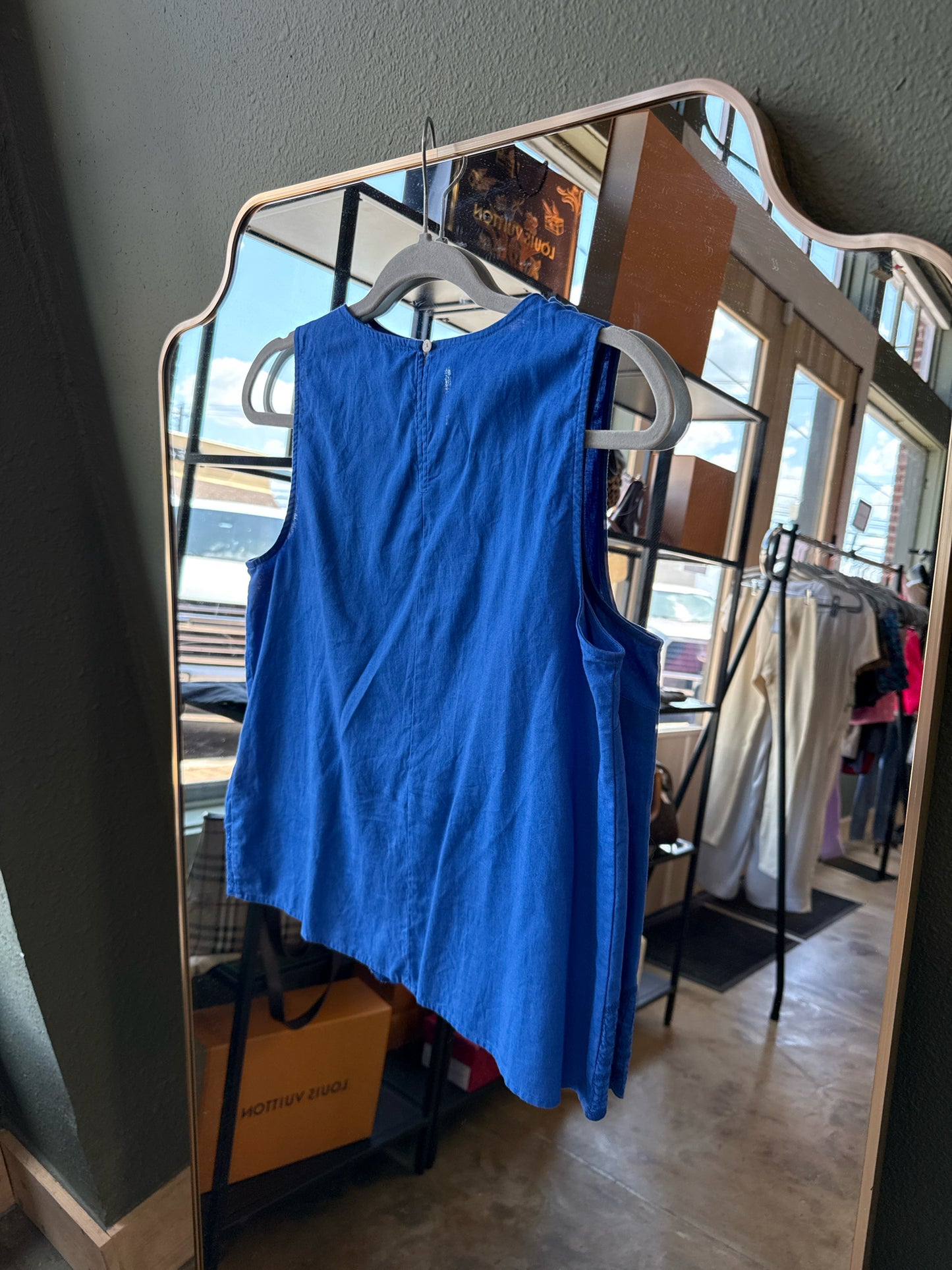 J. CREW Size S Blue Top