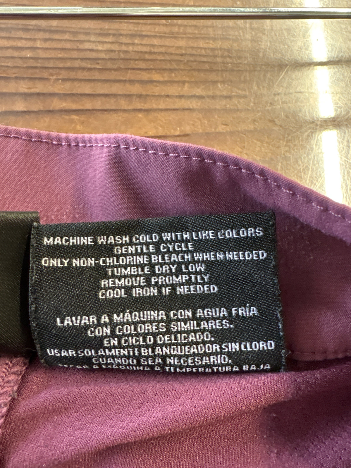32 Degrees Size L Plum Skort