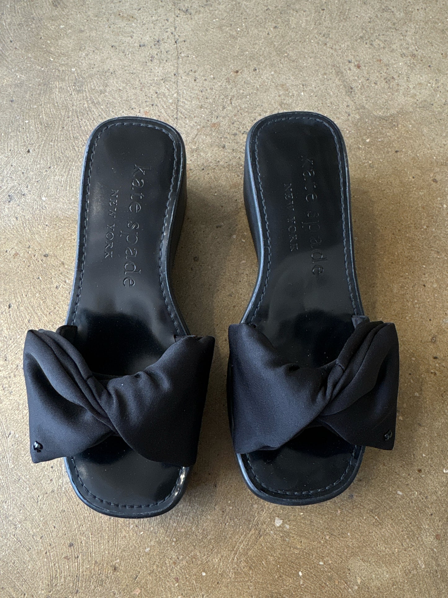 Kate Spade Shoe Size 6 Black Wedge