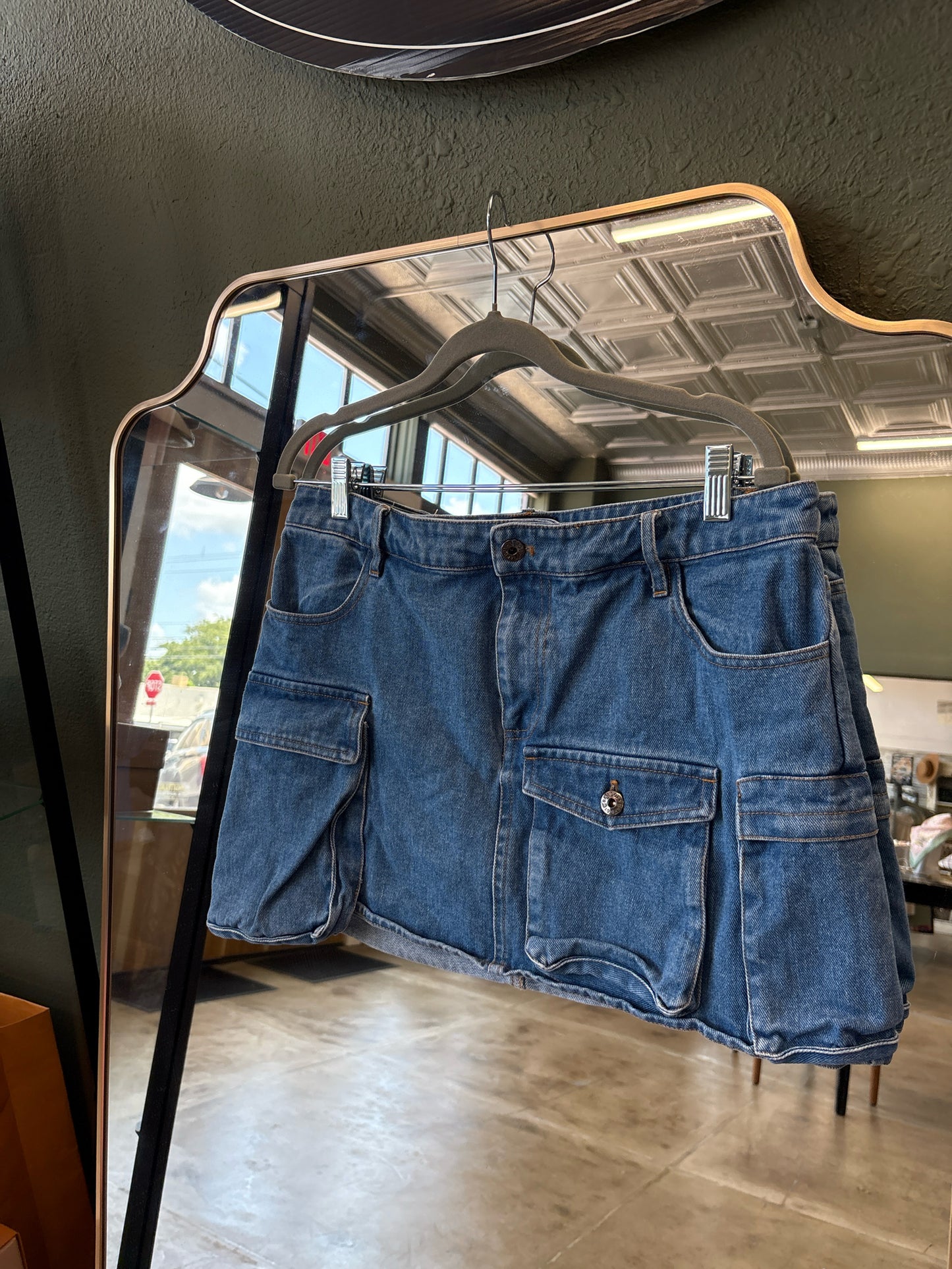 BARDOT Size XL Jean Skirt