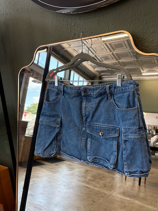 BARDOT Size XL Jean Skirt