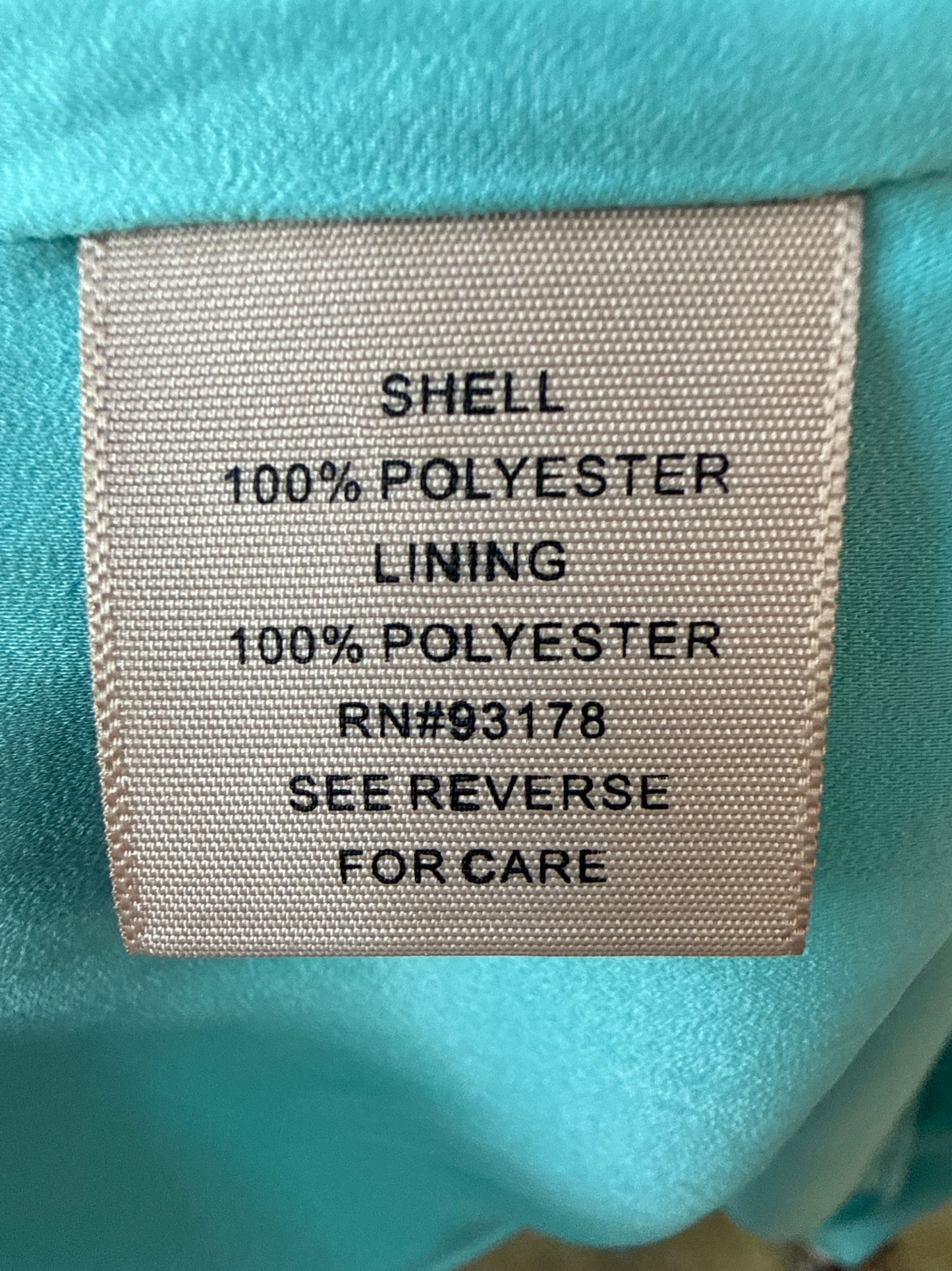Philosophy Size XS Teal Top