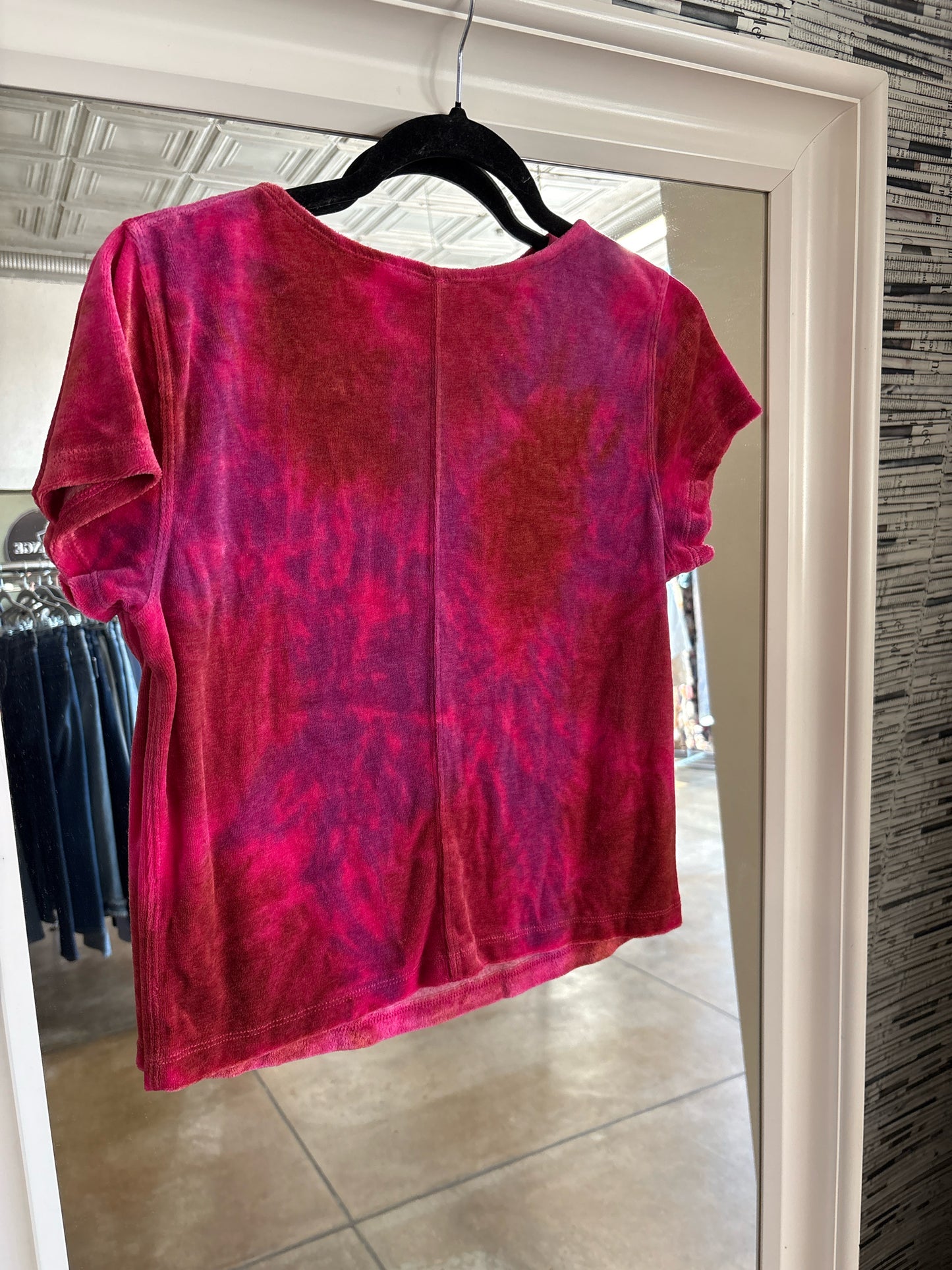 free people Size M pink + multi Top
