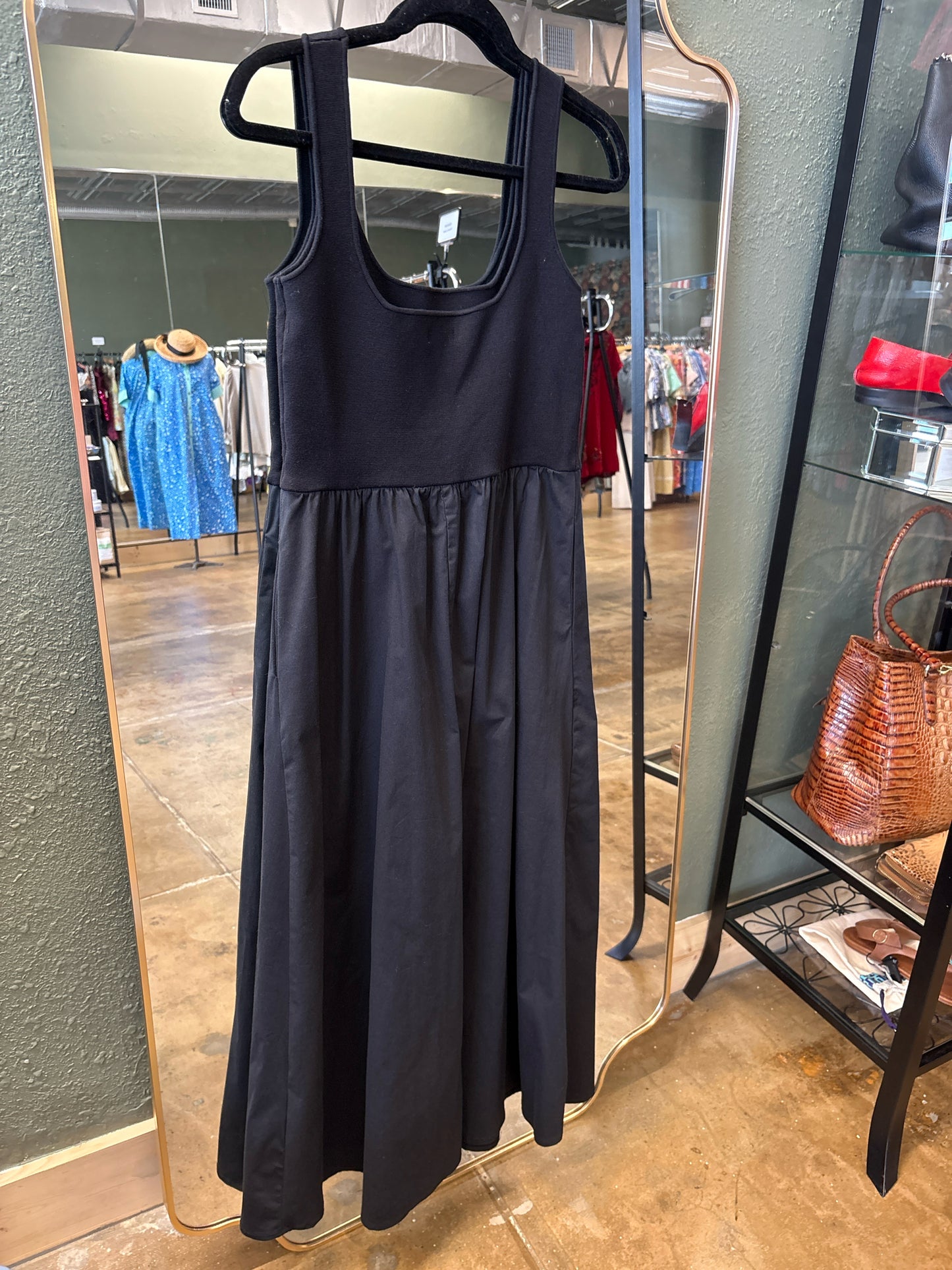 All Row Size M Black Dress