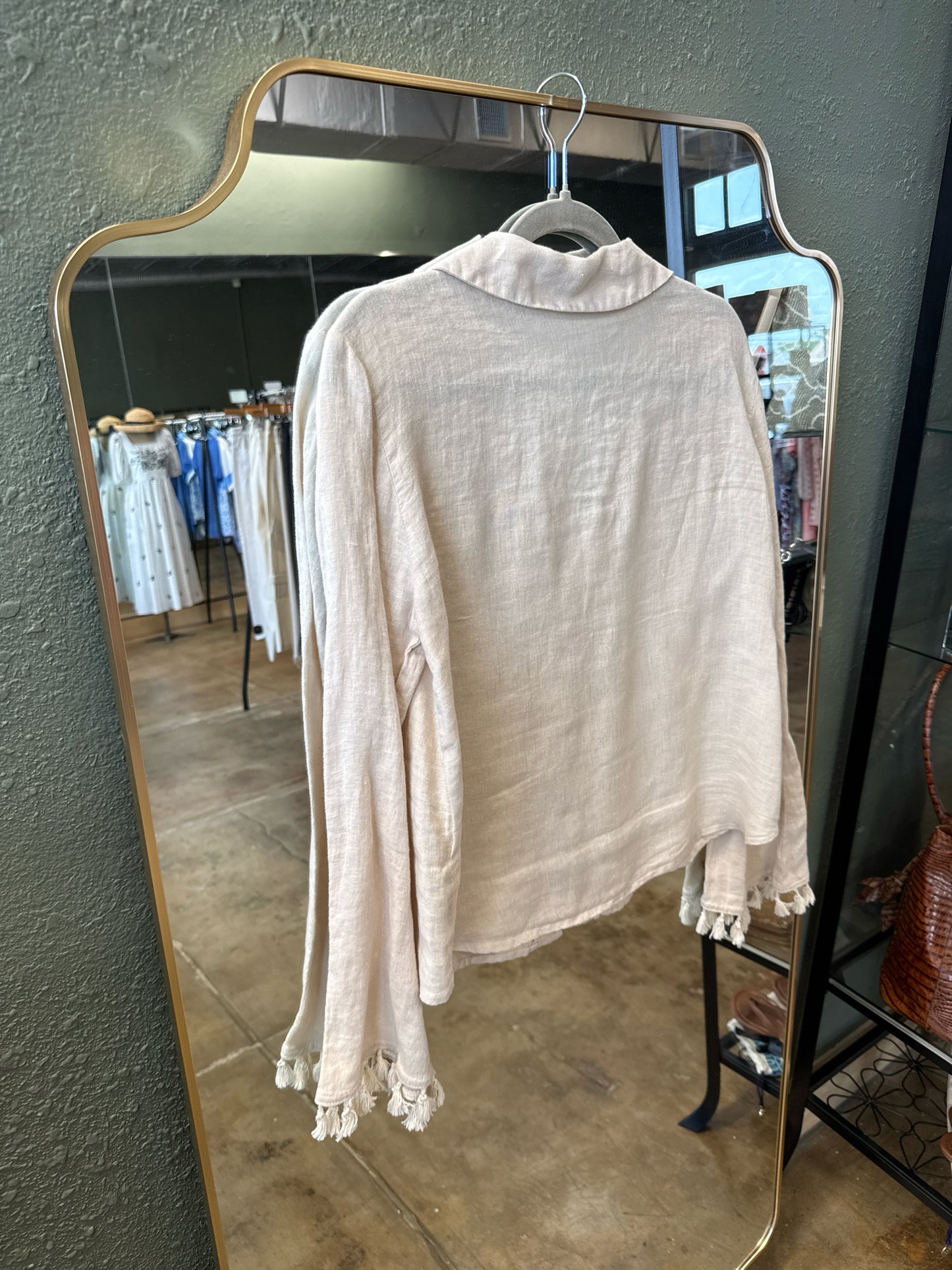 ZARA Size M Brown Top