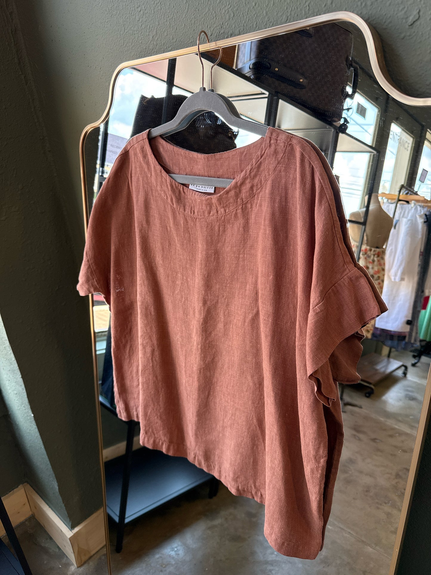 Bryn Walker Brown Top