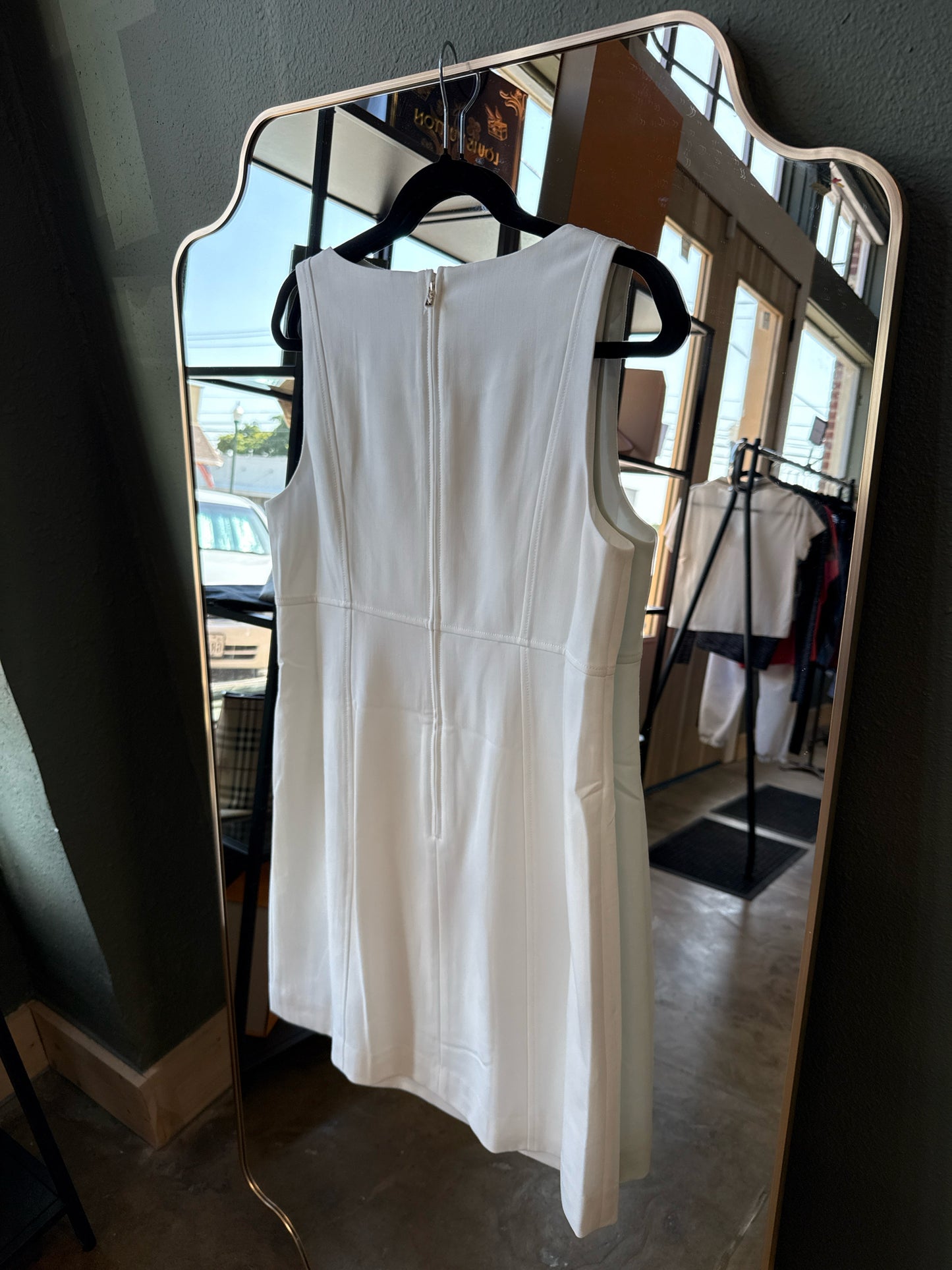 Lilly Pulitzer Size 10 Cream/Gold Dress