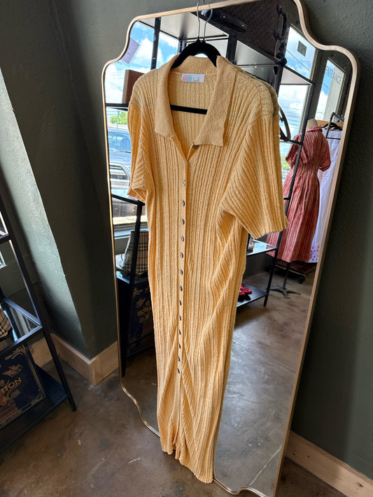 FP Beach Size L Orange Dress