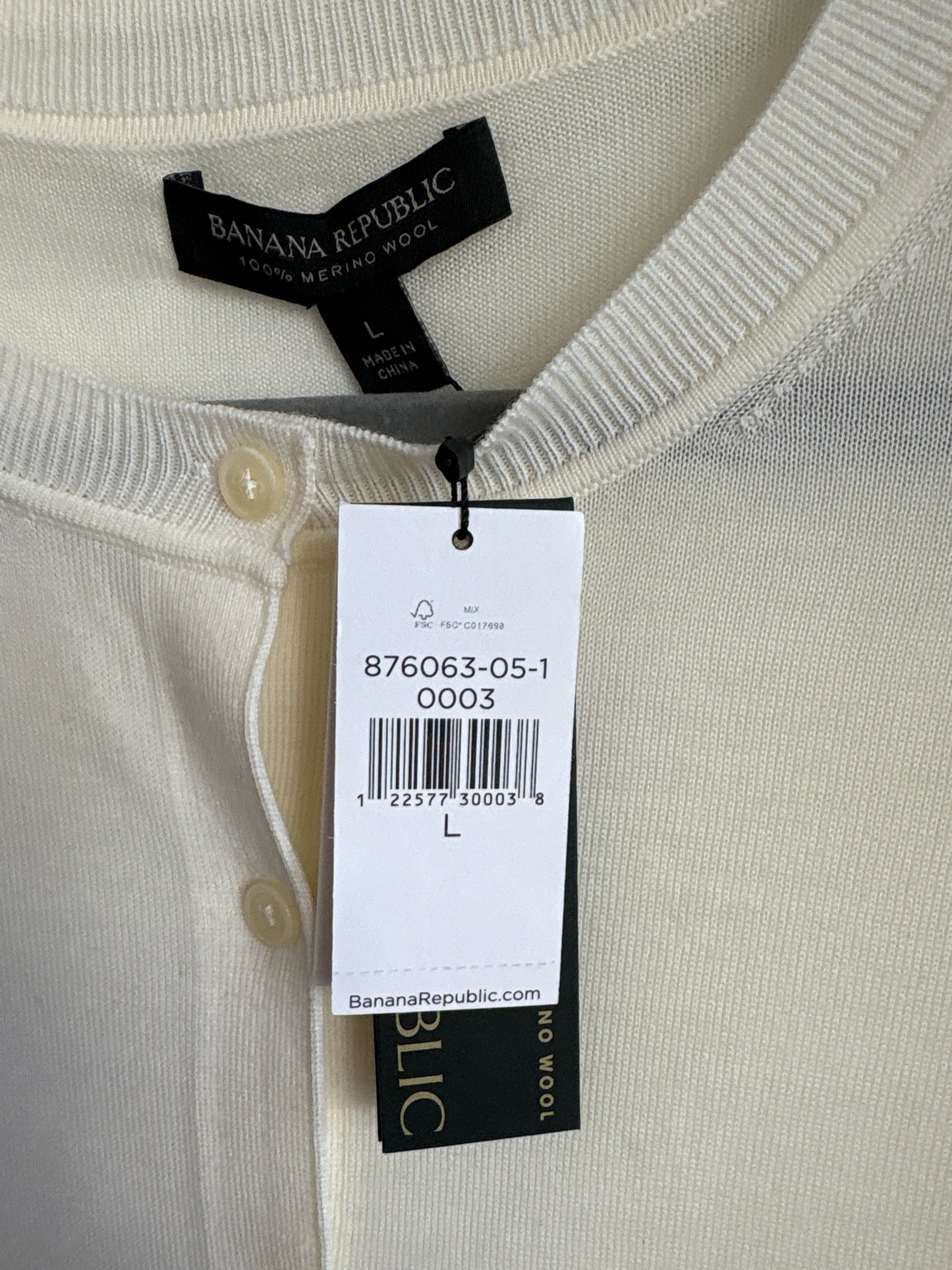 Banana Republic Size L Cardigan