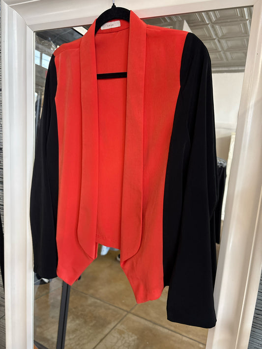Lush Size M Red/Black Blazer