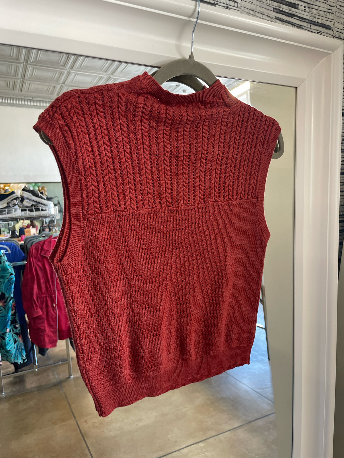 free people Size L Rust Top