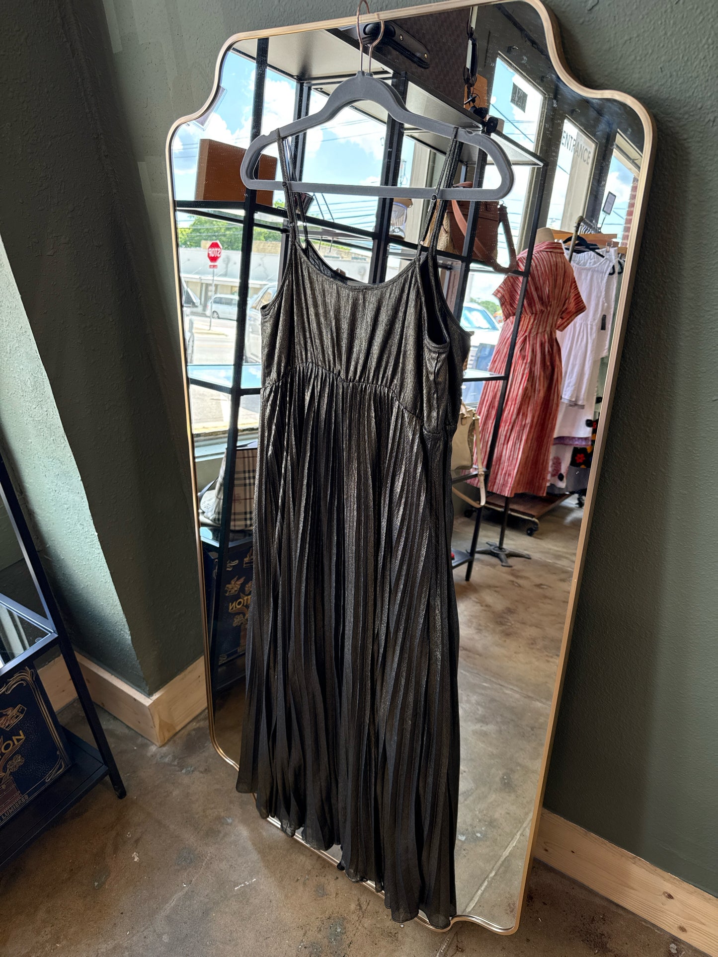 Lucky Brand Size M Gold Dress