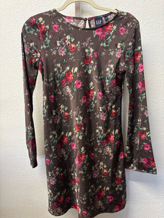 GAP Size XS Brown/Multi Floral Dress