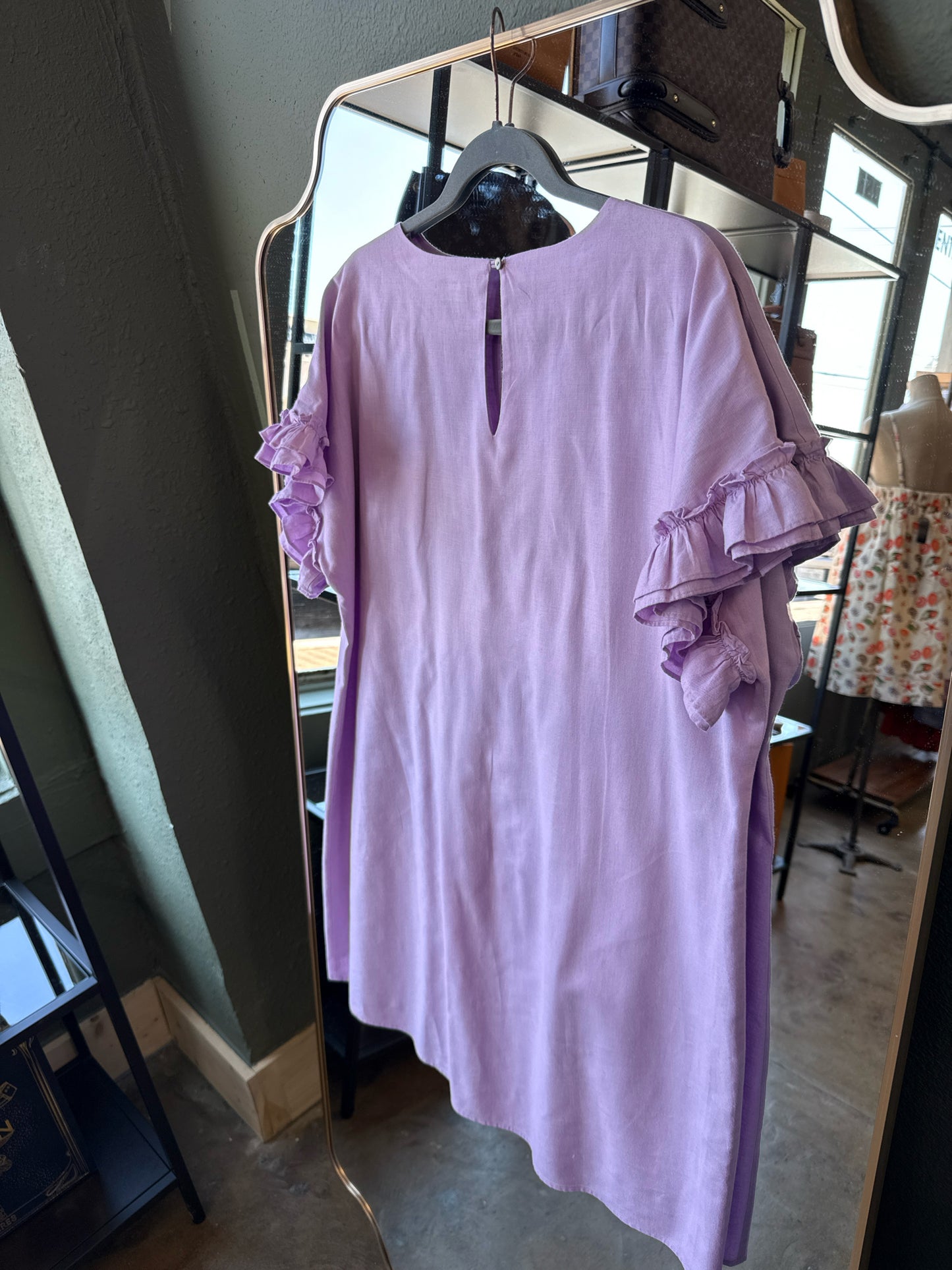Cremieux Size L Purple Dress