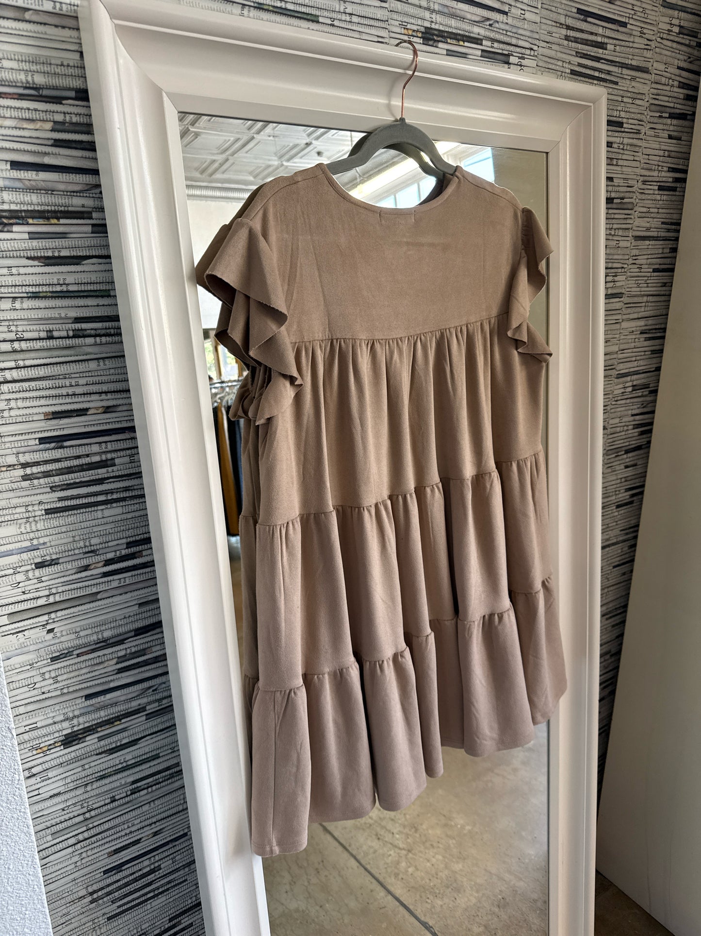 indigo soul Size L Brown Dress