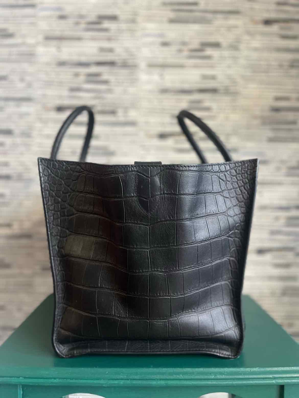 Celine Black Lugage Bag