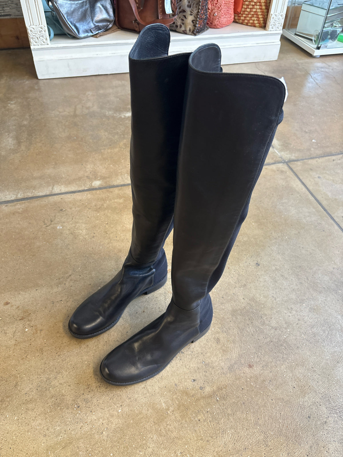 Stuart Weitzman Shoe Size 7.5 Black Boots