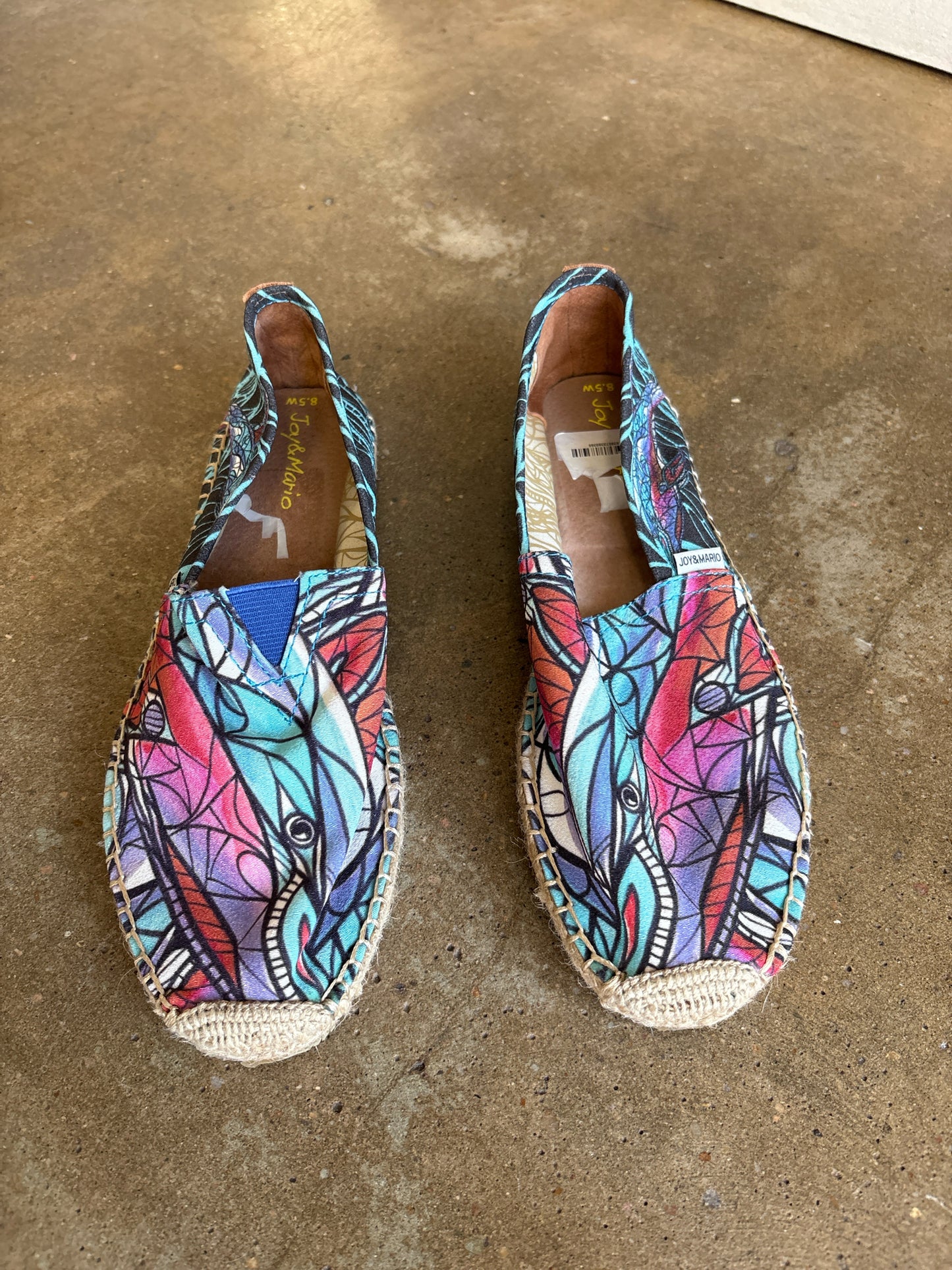 Joy & Mario Shoe Size 8.5 multi Loafers