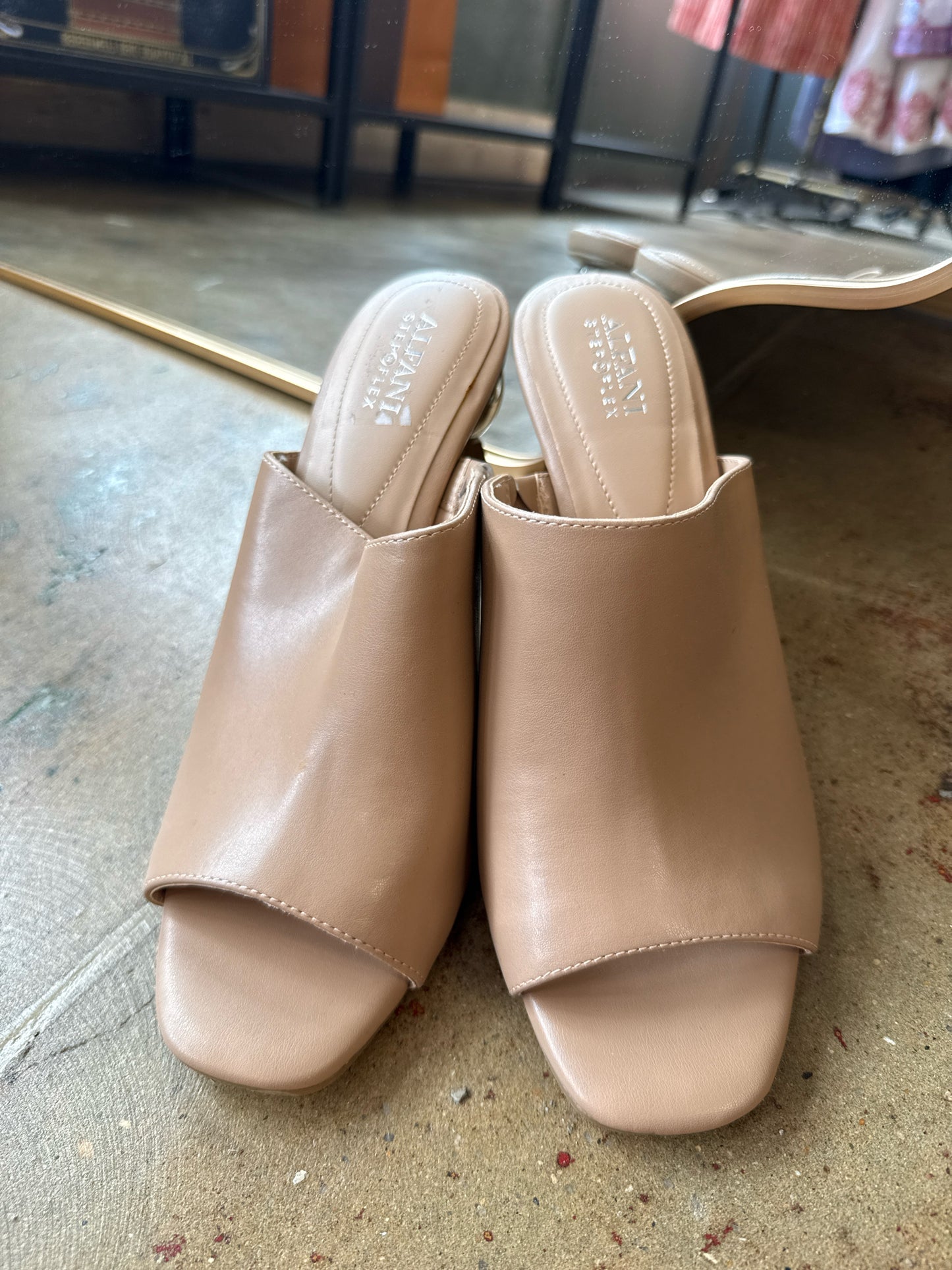 Alfani Shoe Size 10 Tan Heels