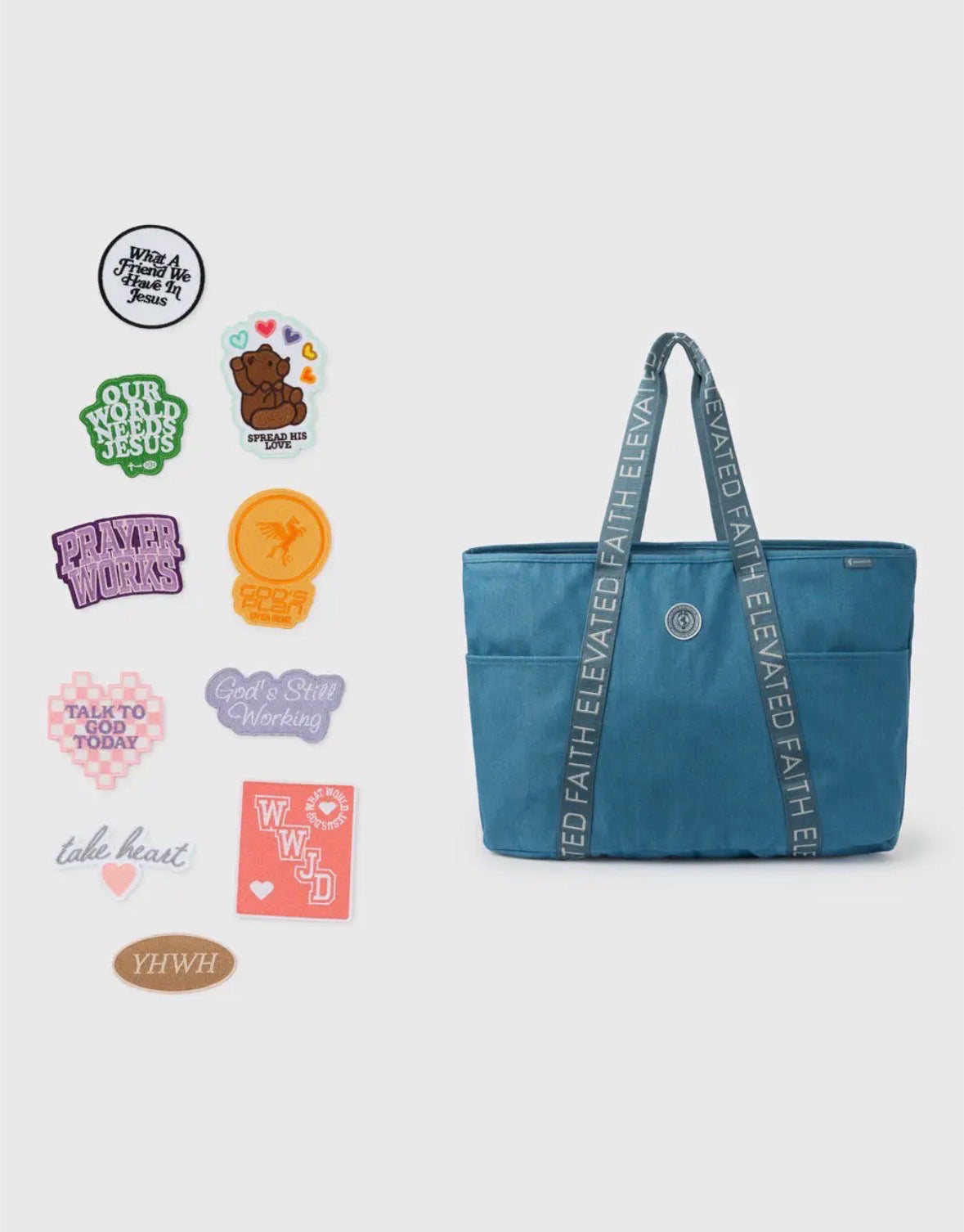 Elevated Faith Denim Bag