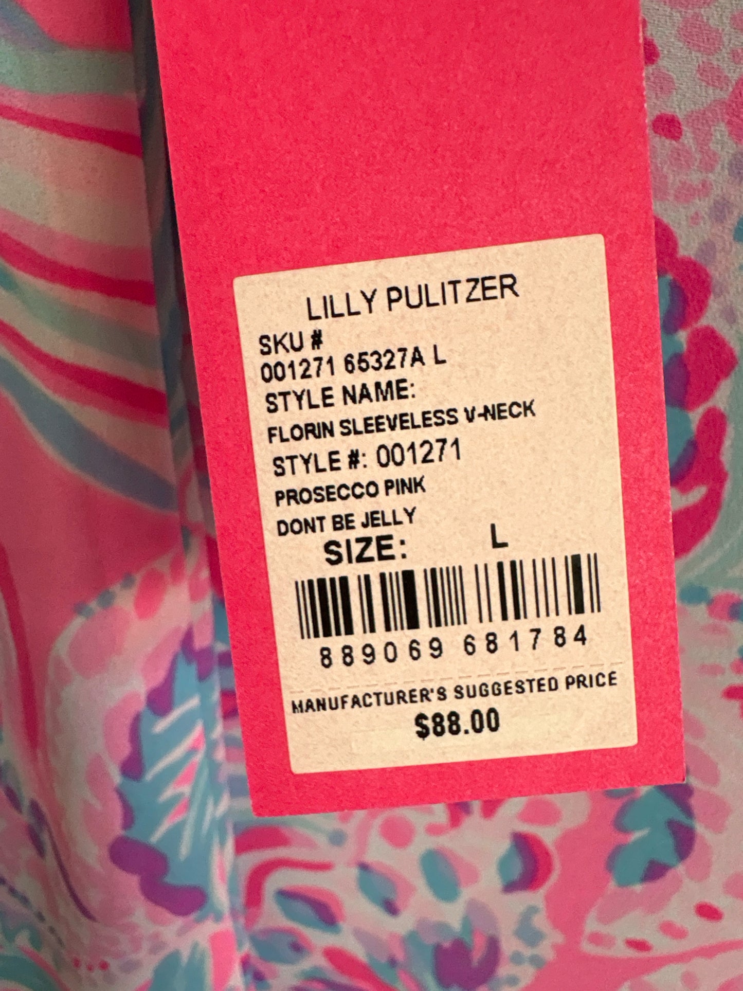 Lilly Pulitzer Size L multi Top