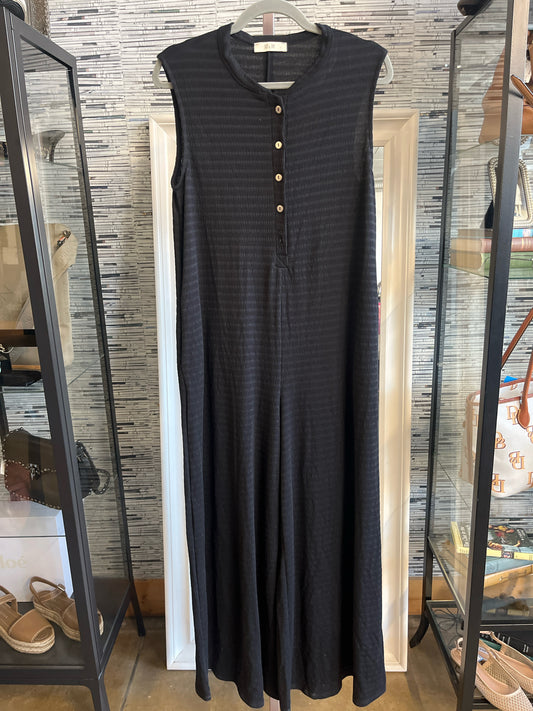 Jade by Jane Size S Black Sleeveless Romper