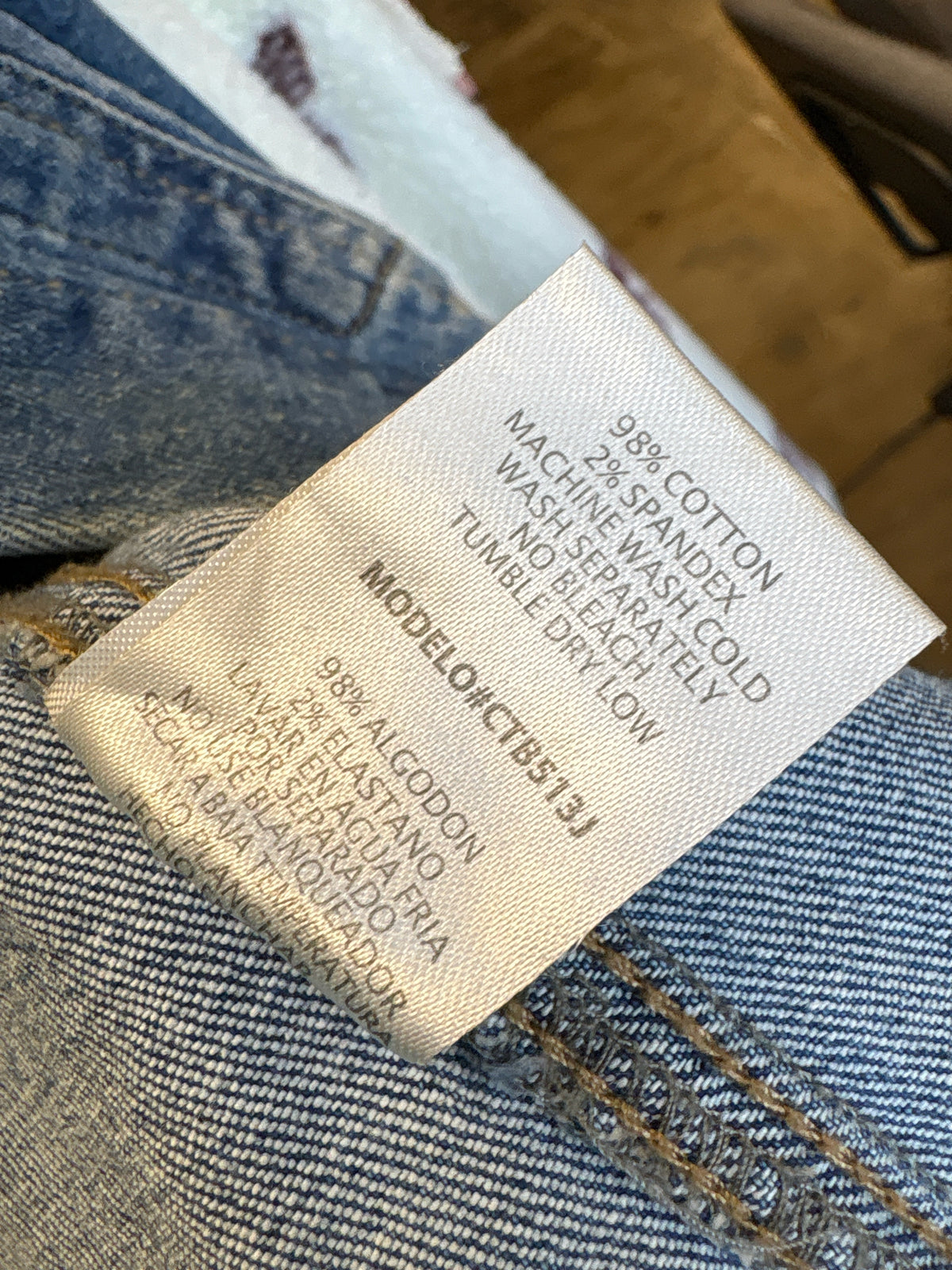 Black Label Size L Denim Jacket