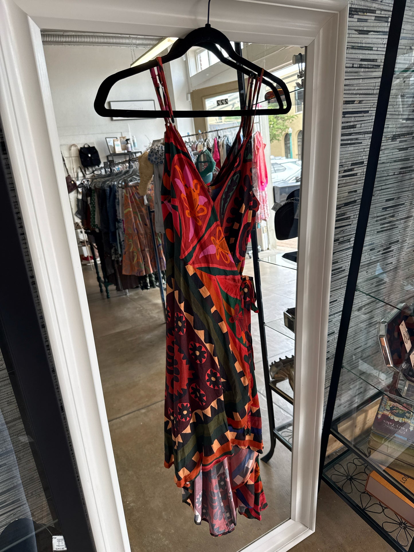 Farm for Anthropologie Size L multi Floral Dress