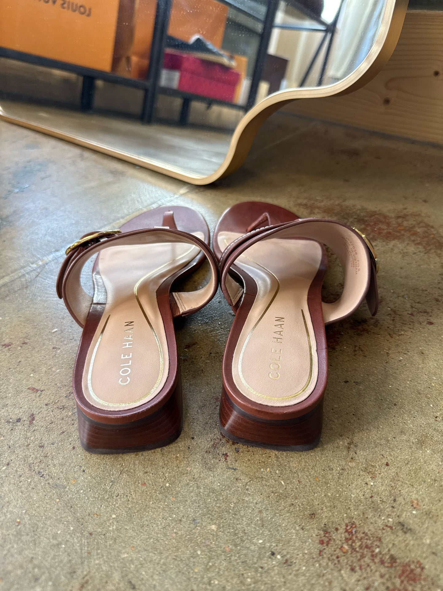 Cole Haan Shoe Size 7.5 Brown Sandals