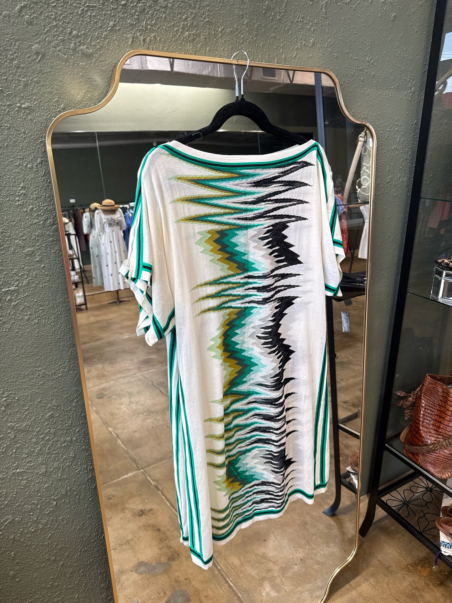 Missoni Cream/Green Dress